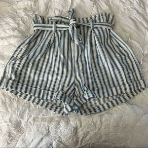 American eagle paper bag high waisted shorts